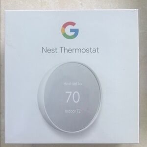 Google Nest Thermostat in White